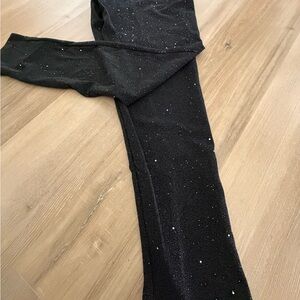 Black Sparkle Leggings
